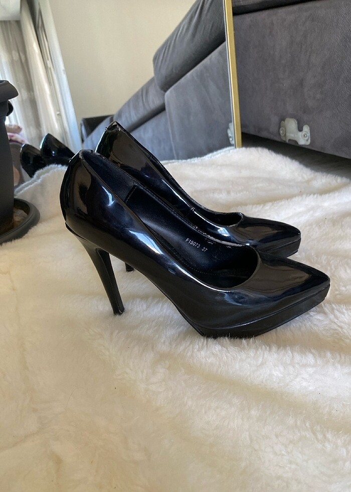 37 No Rugan Platform Topuk Ayakkabı - Görsel 4