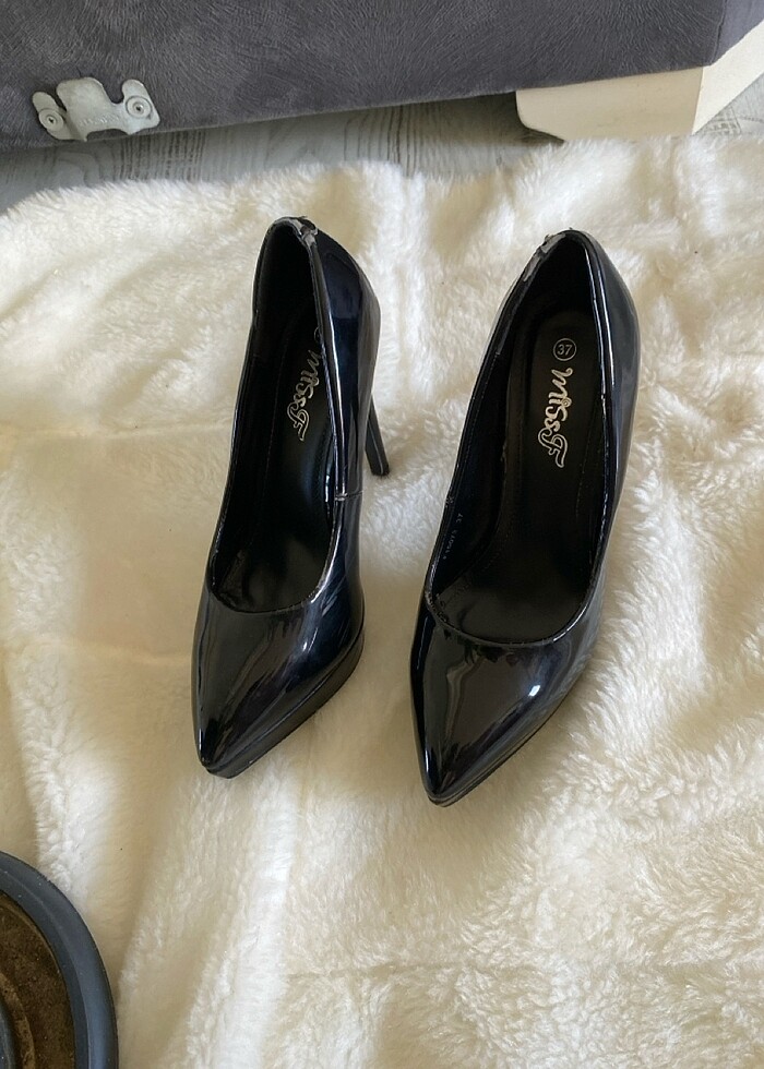 37 No Rugan Platform Topuk Ayakkabı - Görsel 2