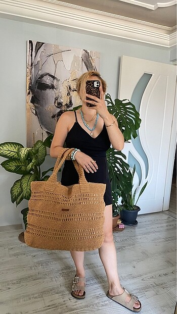 MARBELLA modeli Yazlık Büyük Boy Çanta