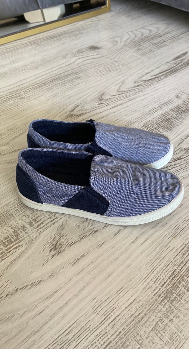 Erkek Çocuk Kot Kumaş Loafer Ayakkabı - Görsel 4