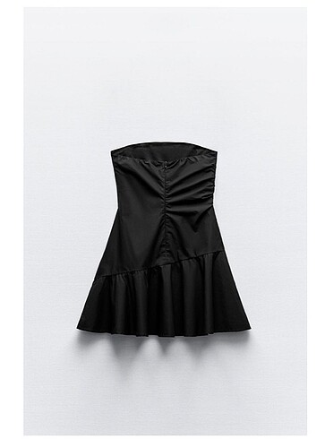 Zara Zara çiçek detaylı elbise