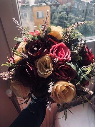 Buket yapay çiçek