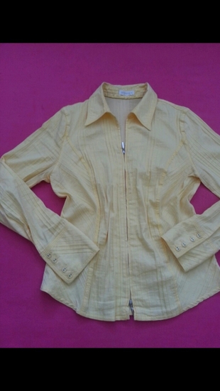 Sarı Vintage gömlek