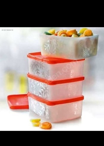 Beden Tupperware Antartika 4'lü Saklama Kabı Seti