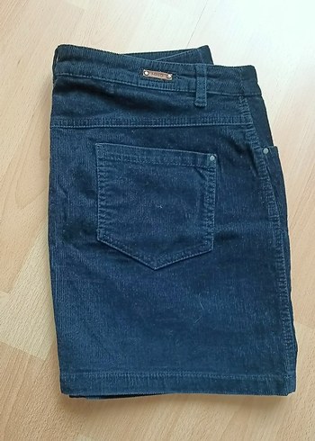 40 Beden mango kadife Mini Etek