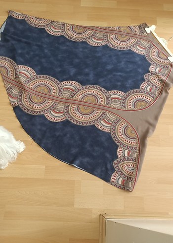 42 Beden Bohem Tarz Uzun Batik Etek