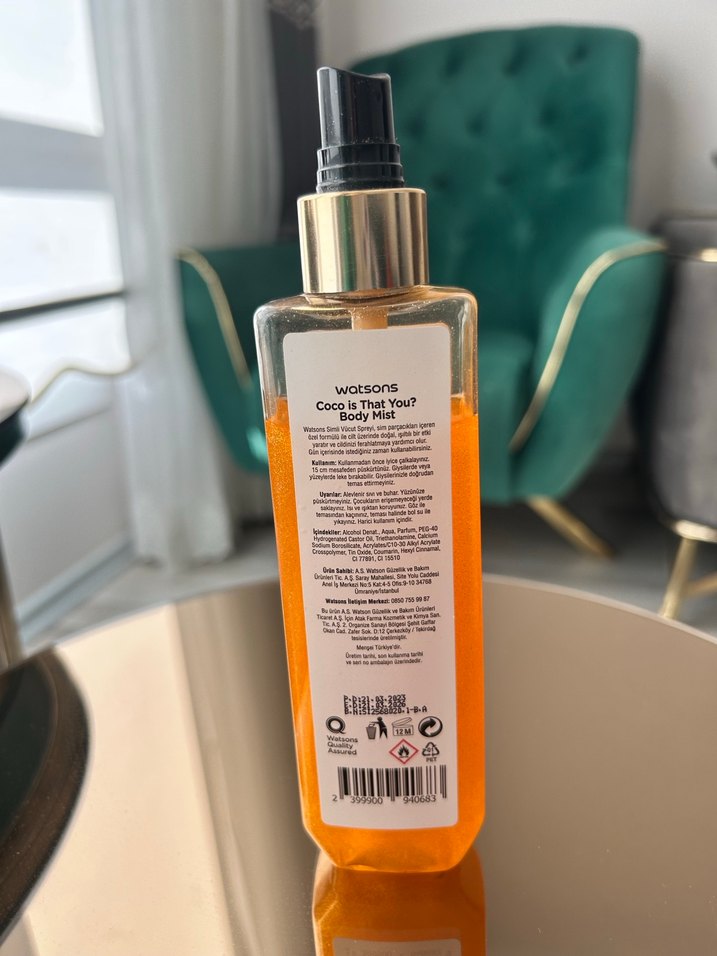 Watsons Coconutlı simli Vücut Spreyi - Görsel 4