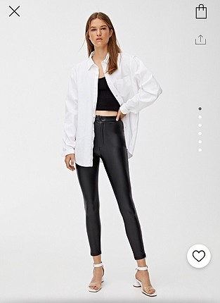 PULL&BEAR DERİ PANTOLON