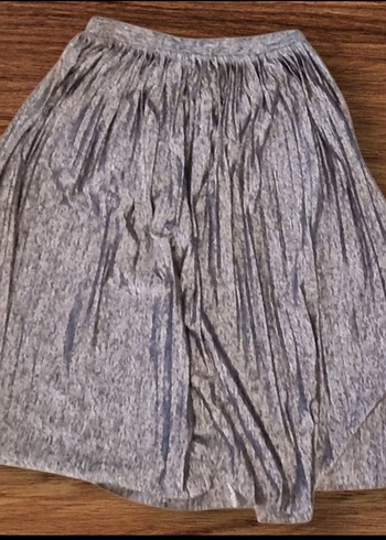 Mavi Marka Gri Midi Etek - Görsel 2