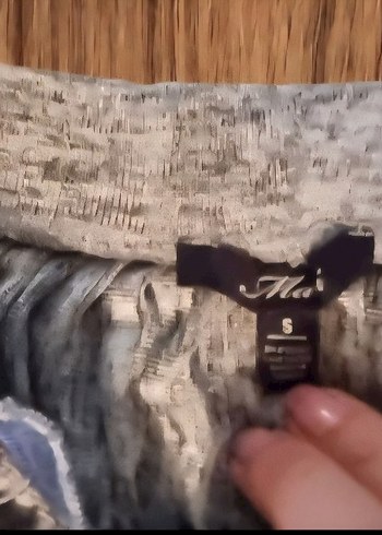 Mavi Marka Gri Midi Etek - Görsel 4