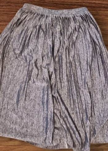 Mavi Marka Gri Midi Etek - Görsel 3