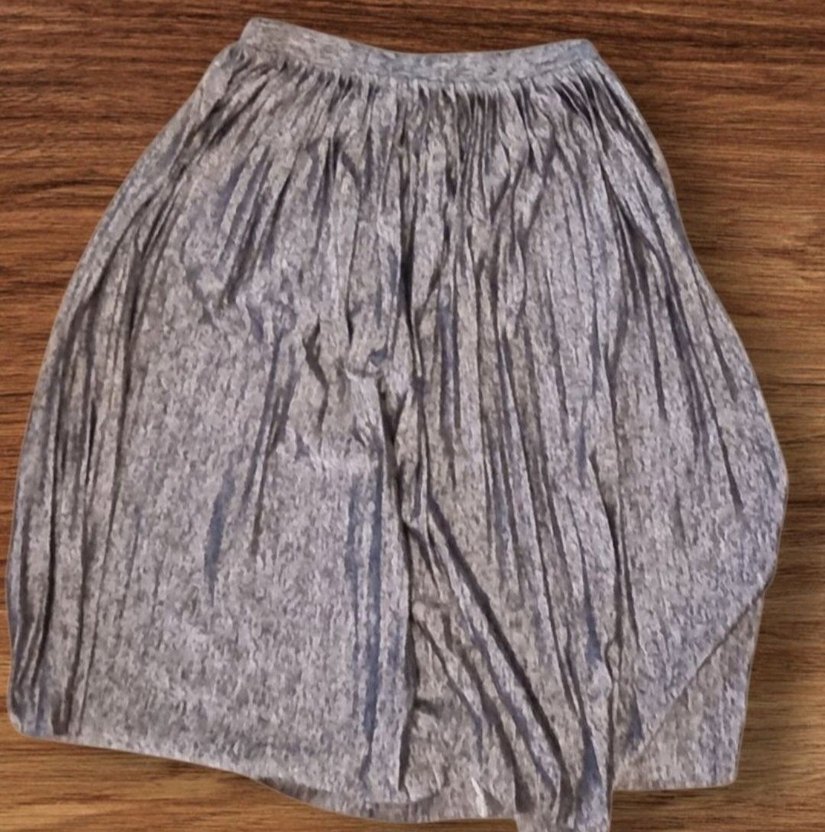 Mavi Marka Gri Midi Etek - Görsel 3