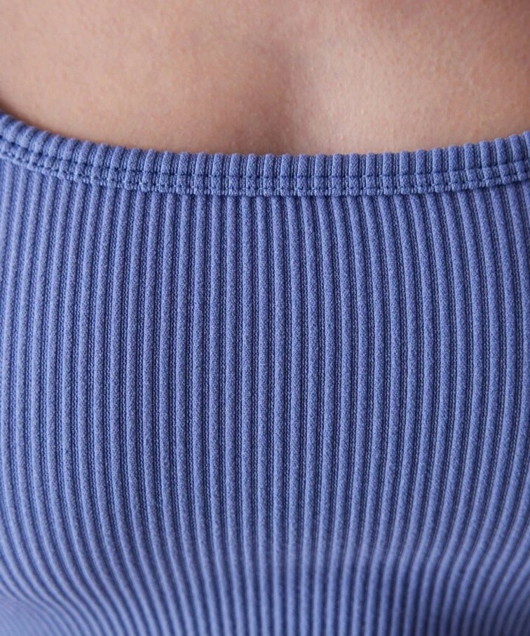 Penti Marka Mavi Mini Crop Top Kadın Atlet - Görsel 4