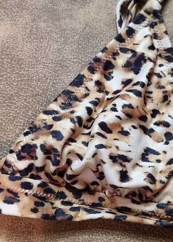 Leopar Desenli Kadın Bikini - Görsel 8