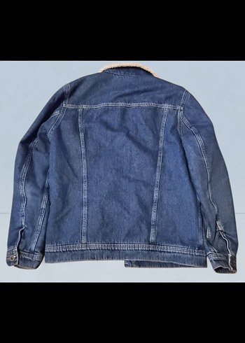 Kürklü  Mavi Marka Kadın Kot Ceket - Görsel 4