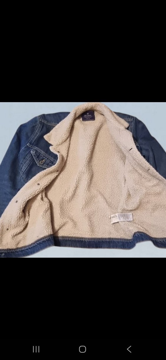 Kürklü  Mavi Marka Kadın Kot Ceket - Görsel 2