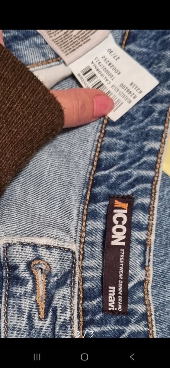 Mavi marka jean pantolon - Görsel 3