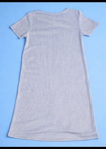 Mavi Marka Kısa Elbise - Görsel 3