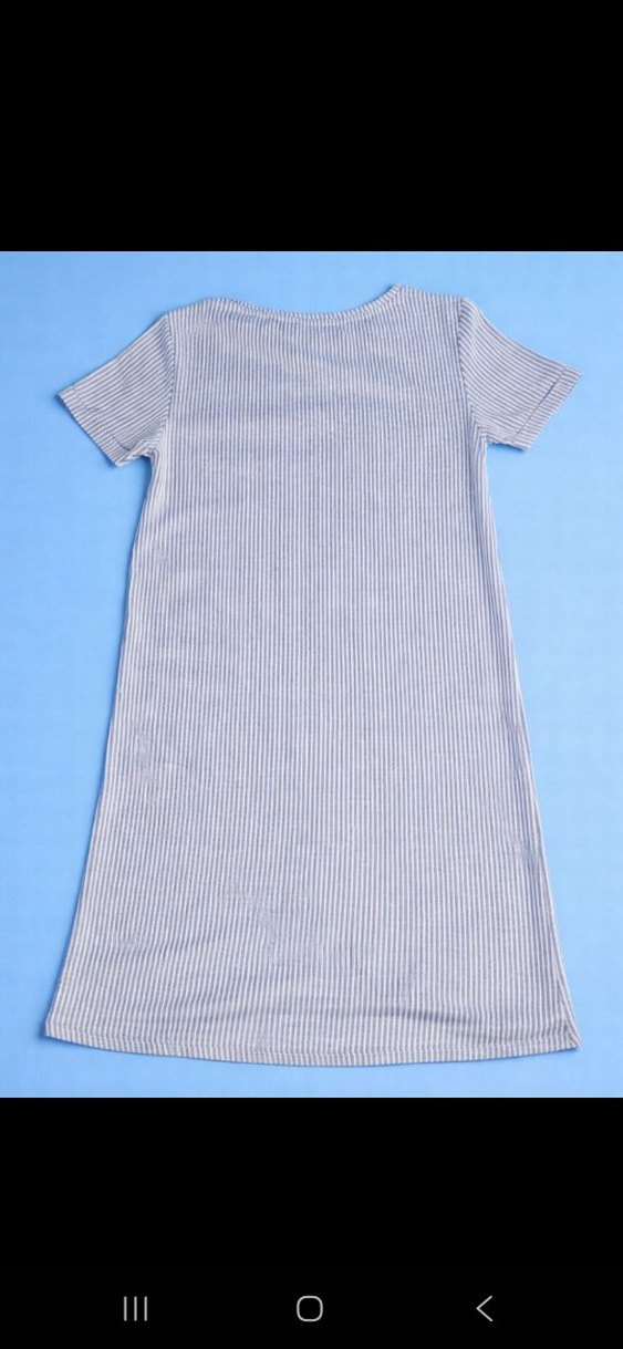 Mavi Marka Kısa Elbise - Görsel 3