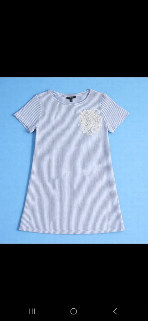 Mavi Marka Kısa Elbise - Görsel 2