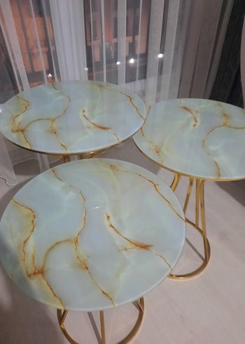 3 lü sehpa - Görsel 2