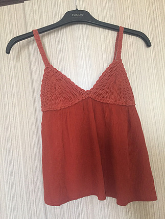 Örgü Vintage Top