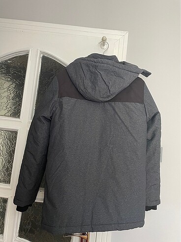11-12 Yaş Beden gri Renk H&M Erkek Çocuk Mont