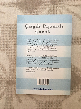 Çizgili Pijamalı Çocuk-John Boyne|Tudem Yayınlar