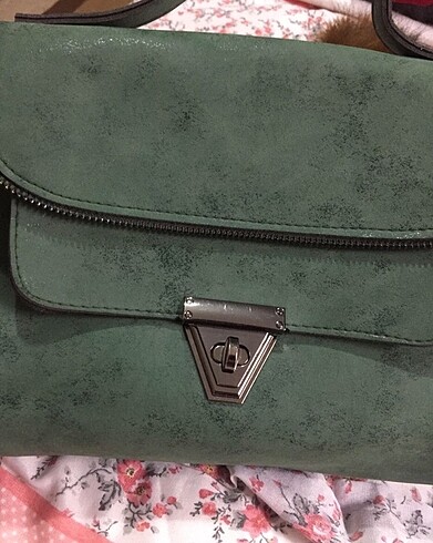  Beden yeşil Renk Koton çanta