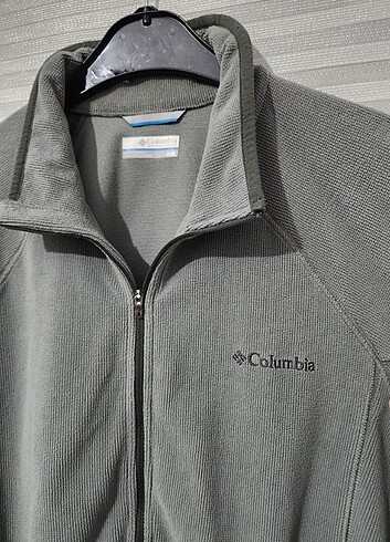 m Beden yeşil Renk Orjınal columbia polar yelek