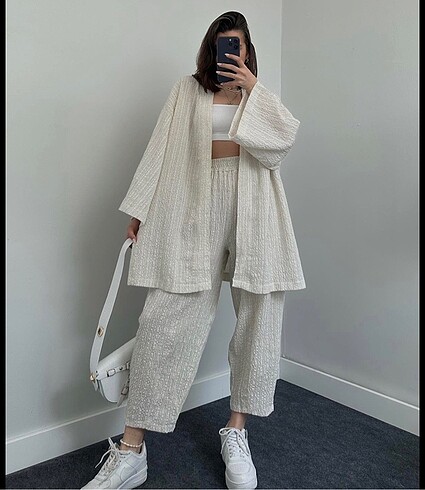 Gofre Kimono Takımı