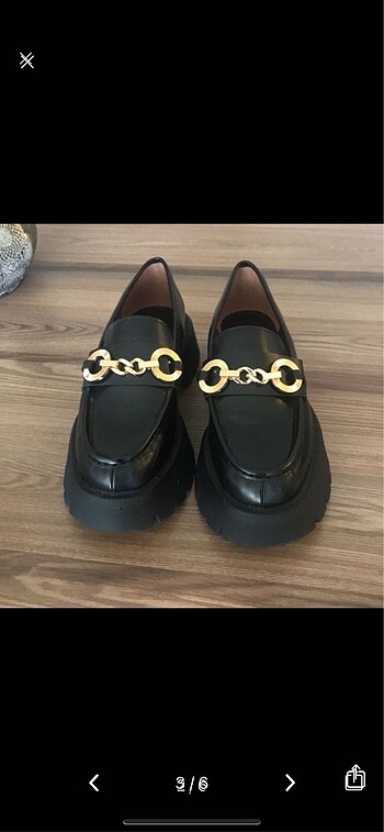 37 Beden Zara klasik ayakkabı
