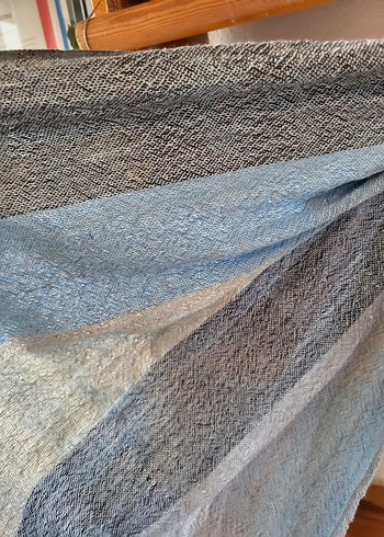 el dokuması pamuk şal - Görsel 3