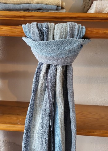 el dokuması pamuk şal - Görsel 2