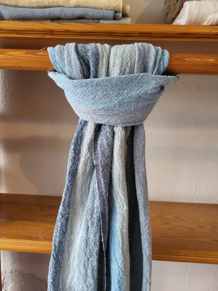 el dokuması pamuk şal - Görsel 2