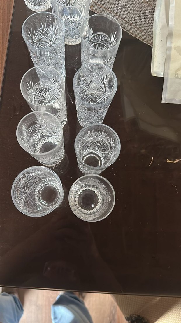 paşabahçe kristal bardak seti - Görsel 5