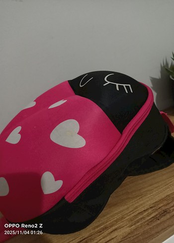 Kalpli Pembe Çocuk Okul Çantası - Görsel 5