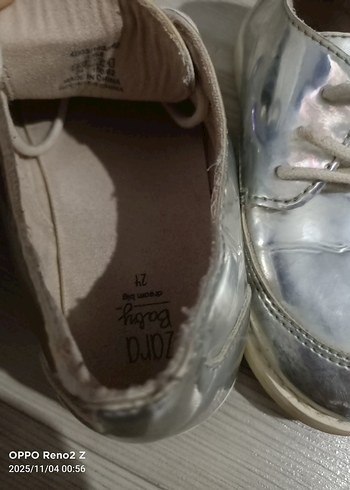 Kız Çocuk Çok Renkli Cırt Cırtlı Spor Ayakkabı - Görsel 5