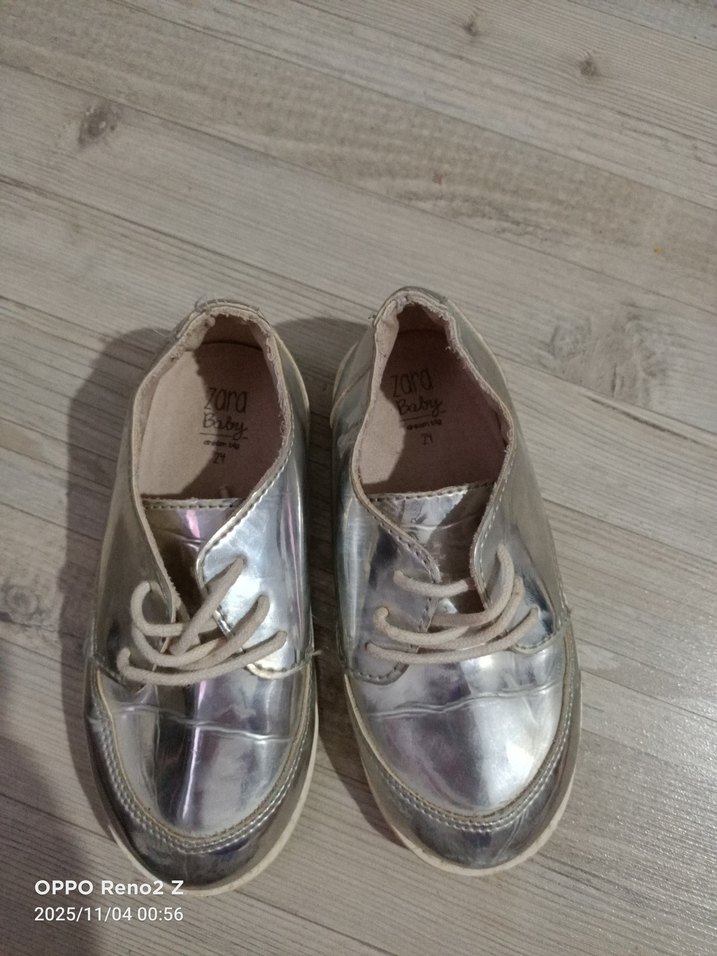 Kız Çocuk Çok Renkli Cırt Cırtlı Spor Ayakkabı - Görsel 4