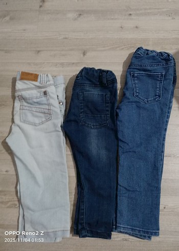 Erkek Çocuk Elastik Bel Denim Pantolon - Görsel 3