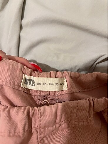 xs Beden pembe Renk y2k paraşüt pantolon