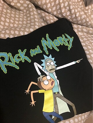 Rick and morty kapşonlu polar