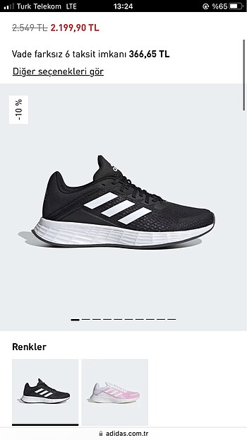 Adidas Spor Ayakkabı