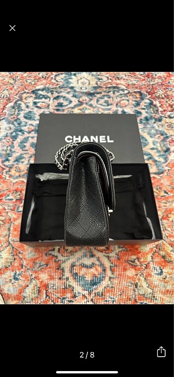 Beden Chanel kuzu derisi