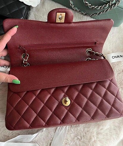 Beden Chanel 2.55 Medium Boy Kuzu Derisi Orjinal Sertifikalı Kutusu ve