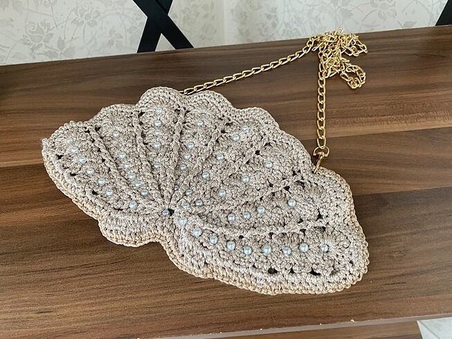 Zara Örgü Abiye Çanta