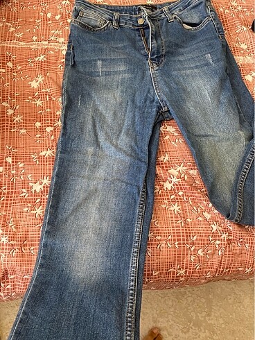 40 Beden mavi Renk Kot pantolon jean