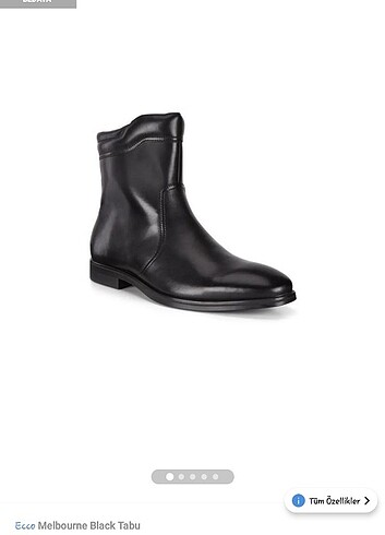 Ecco Melbourne Black Tabu