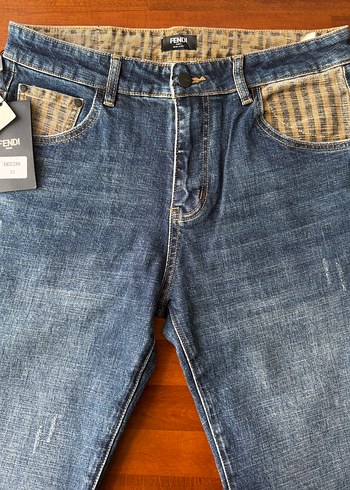 Fendi Mavi Denim Jean