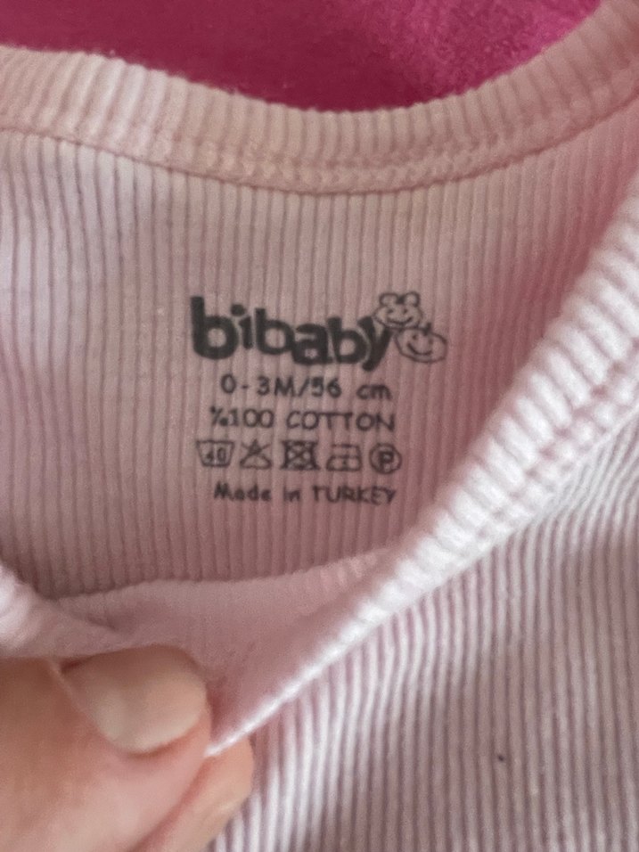 Pembe Kolsuz Bebek Body - Görsel 3